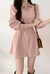Vestido Camisa Rosa - comprar online