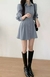 Vestido Camisa Celeste - comprar online