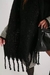 Manton Nube CEILIN Negro Lurex - comprar online