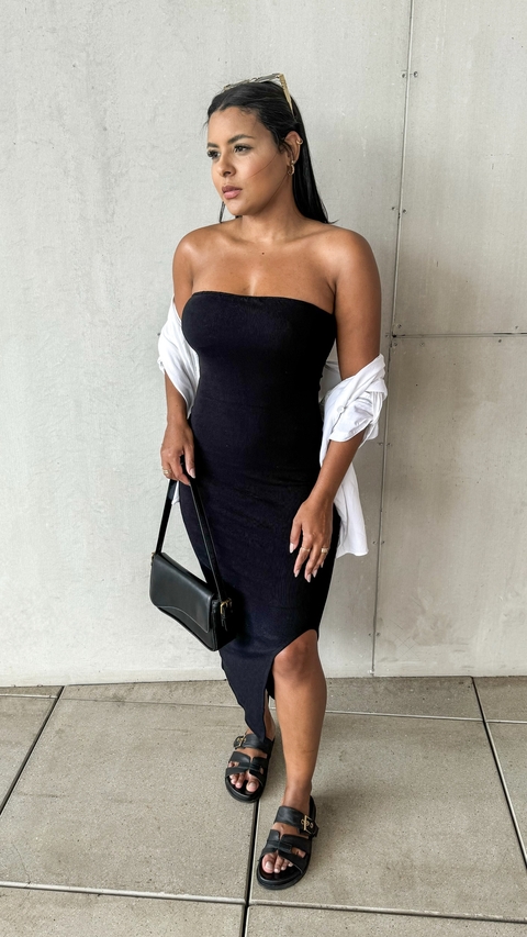 VESTIDO MIDI RIBANA