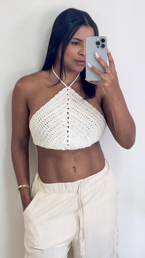 CROPPED CROCHÊ - comprar online