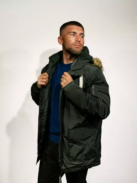 Parka Inflable Verde - comprar online
