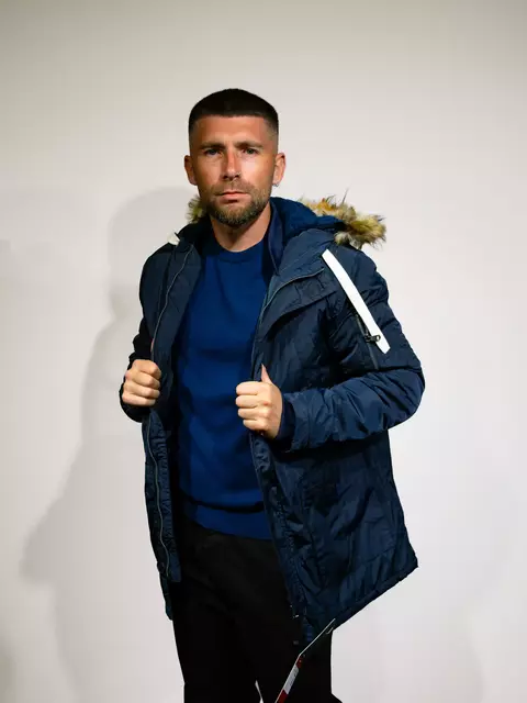 Parka Inflable Azul - comprar online