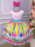 Vestido Temático Luxo Trolls
