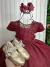 Vestido Giovanella/Giovanela Sonia Longo Marsala na internet
