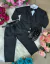Conjunto Meninos Kanga Social Preto Terno