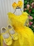 Vestido Marie Longo Mel Amarelo - comprar online
