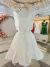 Vestido Infantil Marfim Luxo Com Pérolas Festas Daminhas - TUTTI BABY & KIDS - Roupa Social Infantil 