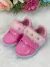 Tênis Rosa Chiclete Verniz Com Pelúcia e Strass Meninas (9300RC)