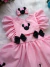 Romper/Vestido Princesa Belli Minnie/Minie Rosa na internet