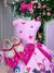 Vestido Infantil Temáticos Luxo Divertidamente Rosa - loja online