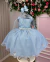 Vestido Tematico Frozen com capa Luxo festas - comprar online