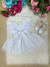 Romper Macacão/Vestido Princesa Belli Jardim Branco - TUTTI BABY & KIDS - Roupa Social Infantil 