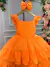 Vestido Banana Club Mariana Modinha Laranja Neon (VESTBNNCLBMRMDLRNJN)