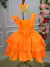 Vestido Banana Club Mariana Modinha Laranja Neon (VESTBNNCLBMRMDLRNJN) na internet