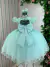 Vestido Menina Bonita Melinda Verde Menta - TUTTI BABY & KIDS - Roupa Social Infantil 