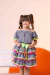 Conjunto Junino Banana Club Luxo Sofia Xadrez Preto - TUTTI BABY & KIDS - Roupa Social Infantil 
