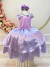 Fantasia Infantil Lilás Princesas Sofia e Rapunzel Festas - TUTTI BABY & KIDS - Roupa Social Infantil 