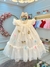 Vestido Infantil Bebê Marfim Jardim Encantado Luxo na internet