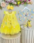 Vestido Infantil Bebê Amarelo Jardim Encantado C/ Renda Luxo na internet