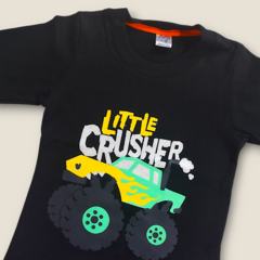 REMERA MANGA LARGA CAMIÓN NEGRA - comprar online