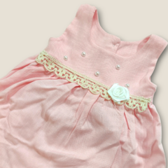 CONJUNTO VESTIDO LINO CON BOMBACHÓN - comprar online