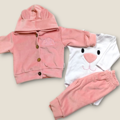 CONJUNTO PLUSH 3 PIEZAS