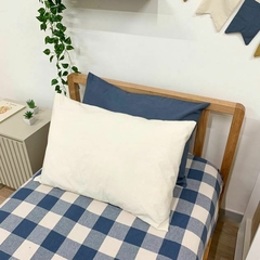 Acolchado Cuadros Azul - tienda online