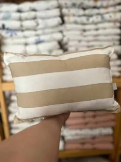 Almohadon de cuna - Rayado Beige