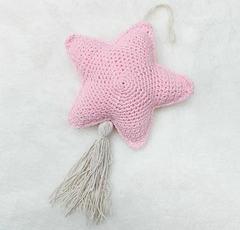 Picaportero Estrella Rosa Flamenco