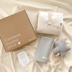 GIFT BOX - Gris con picaportero estrella