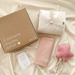 GIFT BOX - Rosa viejo con picaportero estrella