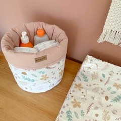 Pañalero Hojas Pink - comprar online
