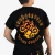 Camiseta Flames - Preta na internet
