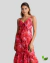 Vestido Longo Vermelho Carlos Miele