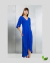 Vestido Longo Azul Royal Sacada