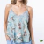 Blusinha de Alcinha Renda Estampada Pássaros