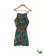 Vestido Curto Estampado Cantão