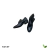 Bota Couro Preto Cano Curto Orcade