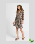 Vestido MId Branco Estampa Floral Shoulder - comprar online