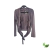 Blusinha Manga Longa Transpassada Preta FIT - comprar online