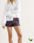 Shorts Estampado Vinho Four One