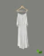 Vestido Longo Rendado Branco