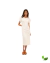 Vestido Longo Cru de Algodão Ticia - comprar online