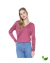Blusa Cardigan Tricot Rosa Dudalina