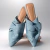 Sapato Salto Baixo Mule Jeans Satinato (NOVO)