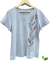 Blusinha Camiseta Cinza Estampa Folhas Scene - comprar online