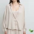 Camisa de Linho Marrom Clara Gregory - comprar online