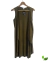 Colete Longo Verde Musgo Liquido - comprar online