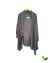 Blusa Cardigan Assimétrico Preto Malharia Fiota - comprar online